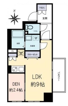テラス阿佐ヶ谷の物件間取画像